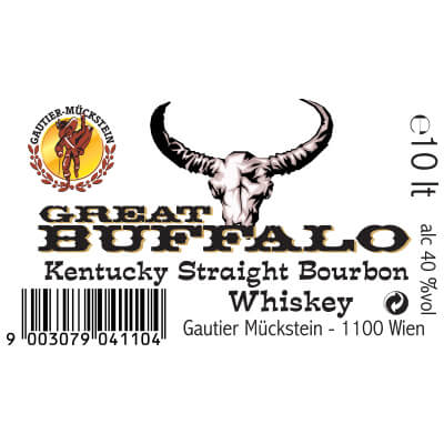 Whiskey Great Buffalo Bourbon - Gautier-MÃ¼ckstein