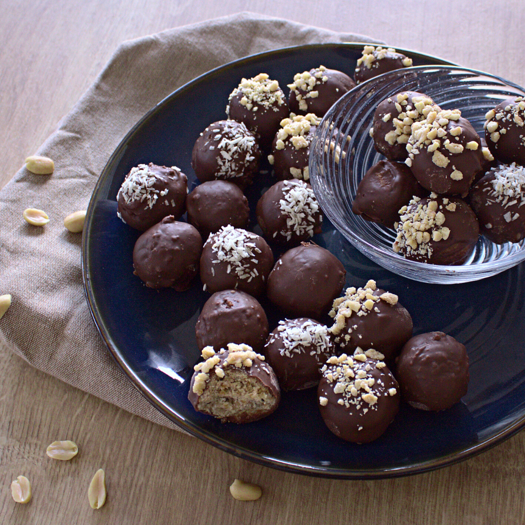 Erdnuss-Amaretto-Pralinen